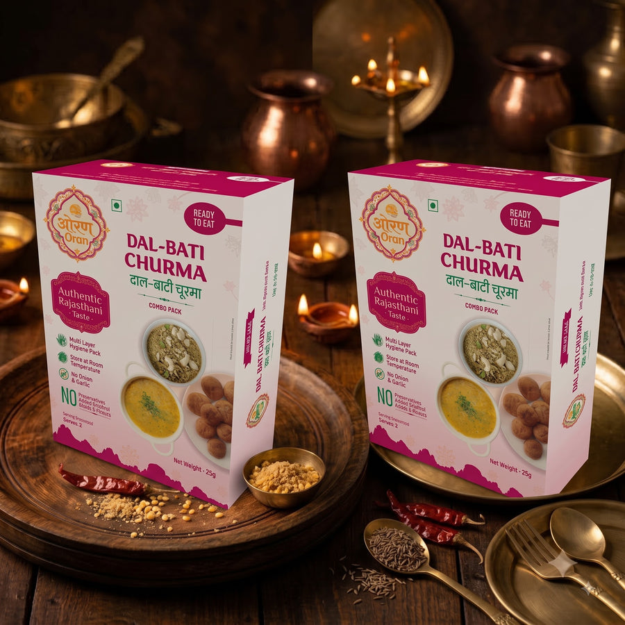 Dal Bati Churma Combo ( 2Pack)