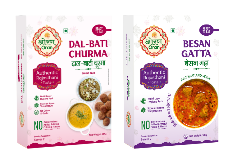 Dal Bati Churma (Combo) & Besan Gatta