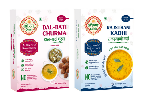Dal Bati Churma (Combo) & Rajasthani Kadhi
