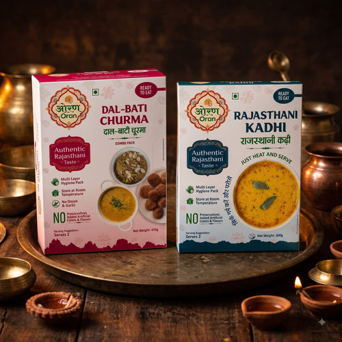 Dal Bati Churma (Combo) & Rajasthani Kadhi